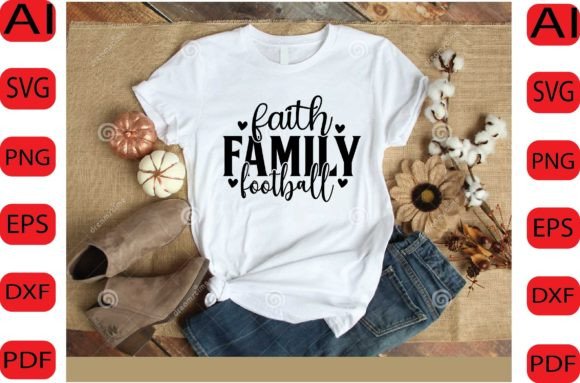 Faith Family Football SVG: Graphics & Crafts Review