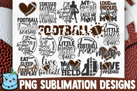Football Bundle: Graphics for Crafts