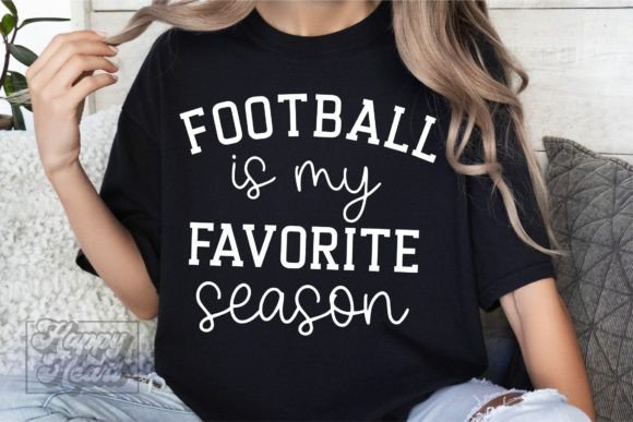 Football is My Favorite Season Shirt SVG: A Crafty Graphic for Content Publishers