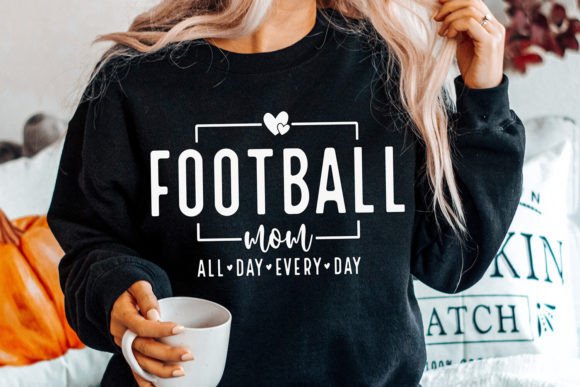 Football Mom SVG Graphics for Crafts