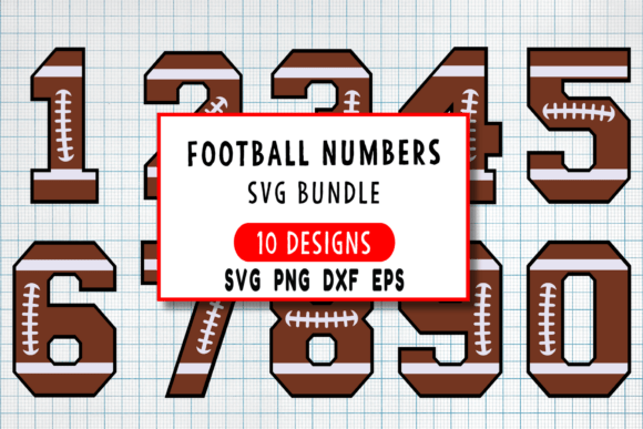 Football Numbers SVG PNG: Graphics & Crafts Review