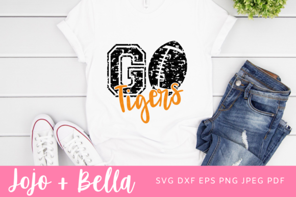Go Tigers Svg: Graphics for Crafts & Football Fans